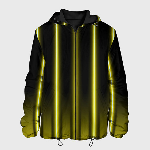 Мужская куртка Neon yellow / 3D-Черный – фото 1