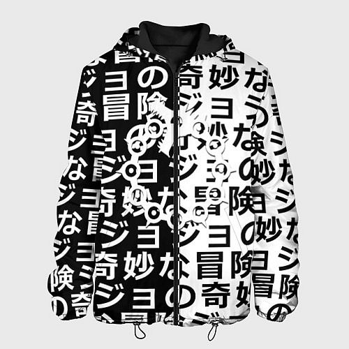 Мужская куртка Семь смертных грехов паттерн / 3D-Черный – фото 1