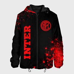 Мужская куртка Inter - red gradient вертикально