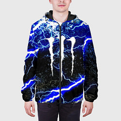 Куртка с капюшоном мужская Monster storm energy, цвет: 3D-черный — фото 2