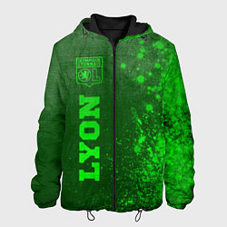 Мужская куртка Lyon - green gradient по-вертикали