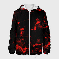 Мужская куртка Color red black