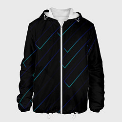 Мужская куртка Color blue black