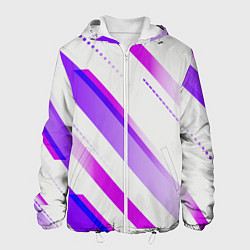 Мужская куртка Color white pink