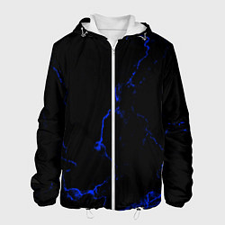 Мужская куртка Color black blue