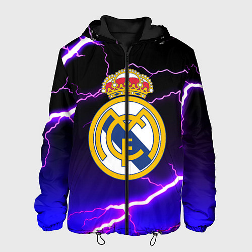 Мужская куртка Real Madrid storm / 3D-Черный – фото 1