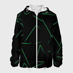 Мужская куртка Color light green line
