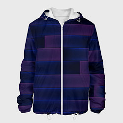 Мужская куртка Color blue square