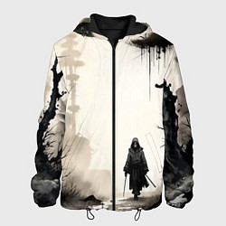 Куртка с капюшоном мужская Путник, цвет: 3D-черный
