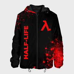 Мужская куртка Half-Life - red gradient вертикально