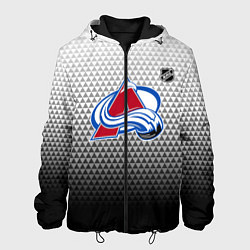 Куртка с капюшоном мужская Колорадо Эвеланш - черный градиент, цвет: 3D-черный