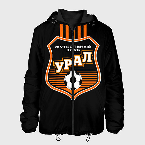 Мужская куртка ФК Урал - полоски / 3D-Черный – фото 1