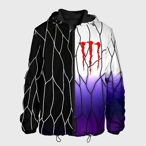 Мужская куртка Monster energy steel / 3D-Черный – фото 1