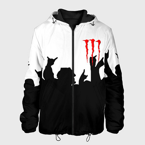 Мужская куртка Monster energy rock black / 3D-Черный – фото 1
