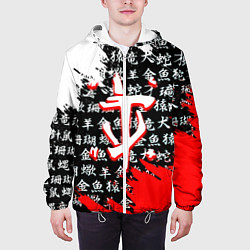 Куртка с капюшоном мужская Doom dark age japan, цвет: 3D-белый — фото 2