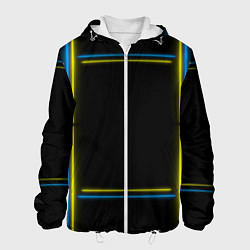 Мужская куртка Neon yellow blue