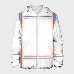 Мужская куртка Neon white orange blue