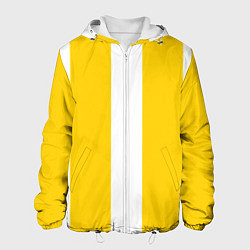 Мужская куртка Color yellow white line