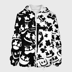 Мужская куртка Doom x Marshmello pattern