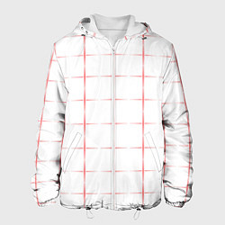 Мужская куртка Color white red crosses