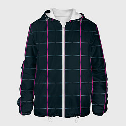 Мужская куртка Color black stripes