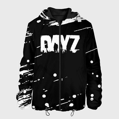Мужская куртка Dayz брызги красок / 3D-Черный – фото 1