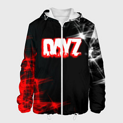 Куртка с капюшоном мужская Dayz световые краски, цвет: 3D-белый