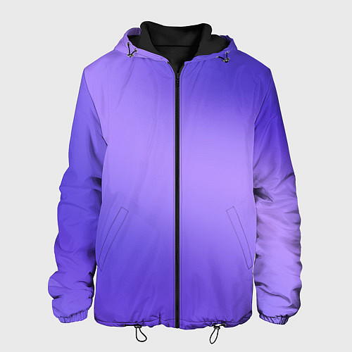 Мужская куртка Color purple gradient / 3D-Черный – фото 1