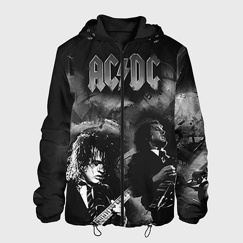 Мужская куртка AC/DC / 3D-Черный – фото 1