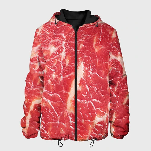 Мужская куртка Мясо / 3D-Черный – фото 1