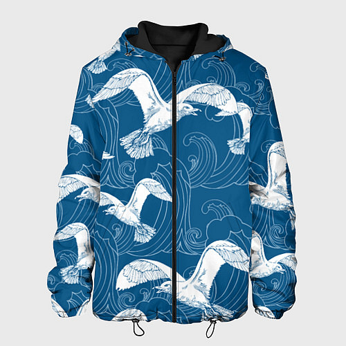 Мужская куртка Чайки / 3D-Черный – фото 1