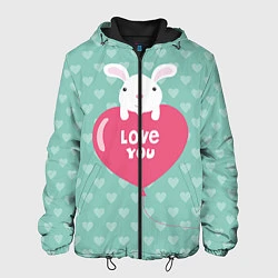 Мужская куртка Rabbit: Love you