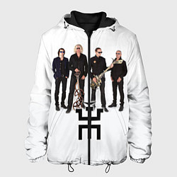 Куртка с капюшоном мужская Группа Пикник, цвет: 3D-черный