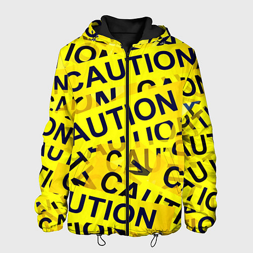 Мужская куртка Caution / 3D-Черный – фото 1
