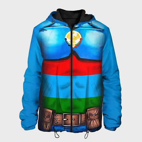Мужская куртка Капитан Дагестан / 3D-Черный – фото 1