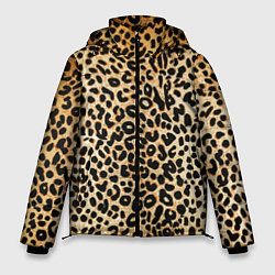 Куртка зимняя мужская Гепард (шкура), цвет: 3D-черный