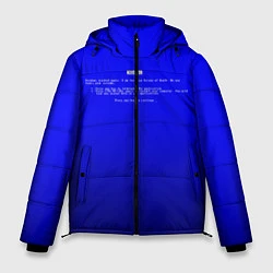 Куртка зимняя мужская BSOD, цвет: 3D-черный