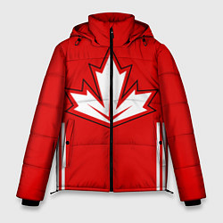 Куртка зимняя мужская Сборная Канады: домашняя форма, цвет: 3D-черный