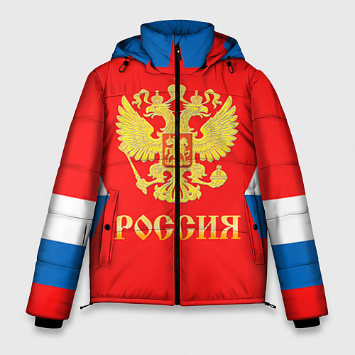 Мужская зимняя куртка Сборная РФ: #8 OVECHKIN / 3D-Светло-серый – фото 1