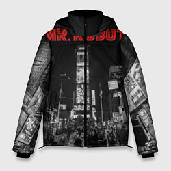 Куртка зимняя мужская Mr. Robot City, цвет: 3D-красный
