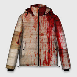 Куртка зимняя мужская Бинты 1, цвет: 3D-светло-серый