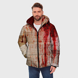 Куртка зимняя мужская Бинты 1, цвет: 3D-светло-серый — фото 2