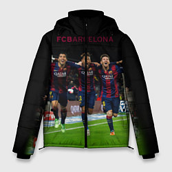 Куртка зимняя мужская Barcelona6, цвет: 3D-черный