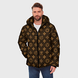 Куртка зимняя мужская Geek, цвет: 3D-черный — фото 2