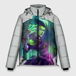 Куртка зимняя мужская Death Prophet Magic, цвет: 3D-черный