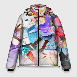 Куртка зимняя мужская Герои подземелья, цвет: 3D-светло-серый