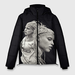 Куртка зимняя мужская Die Antwoord: Black Girl, цвет: 3D-красный