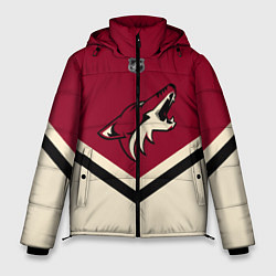 Куртка зимняя мужская NHL: Arizona Coyotes, цвет: 3D-светло-серый