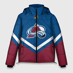 Куртка зимняя мужская NHL: Colorado Avalanche, цвет: 3D-красный