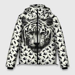 Куртка зимняя мужская Tiger Dreams, цвет: 3D-красный